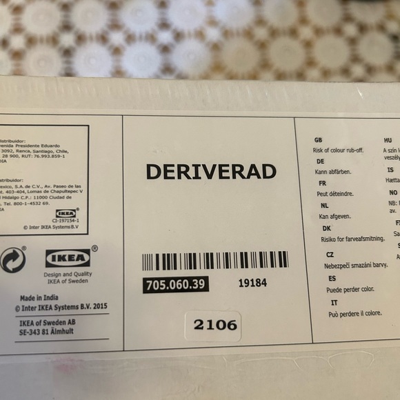 Ikea Deriverad Ikea black wreath 16.5” - Picture 2 of 2